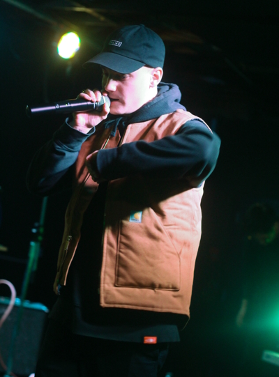 Die Cute performing in Winnipeg.