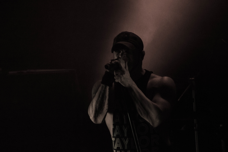 Alternative metal band All That Remains performing at Winnipeg's Park Theatre.