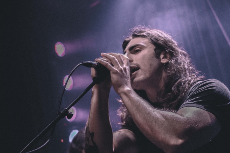 Toronto rockers BRKN Love performing at The Park Theatre.