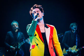 Panic! at the Disco on stage in London in part of their farewell tour.