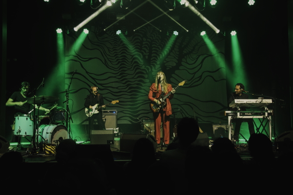 Madison Cunningham and her band performing at Webster Hall in in New York City.