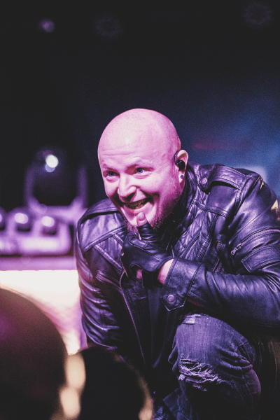 Alt. metal/hard rock band SAUL rocking the TAK Music Venue and treating the Fargo audience to all their hit songs.