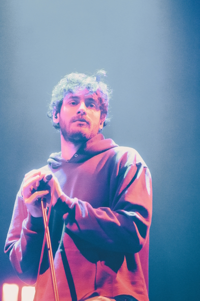 Allan Rayman rocking the Winnipeg audience at The Park Theatre.