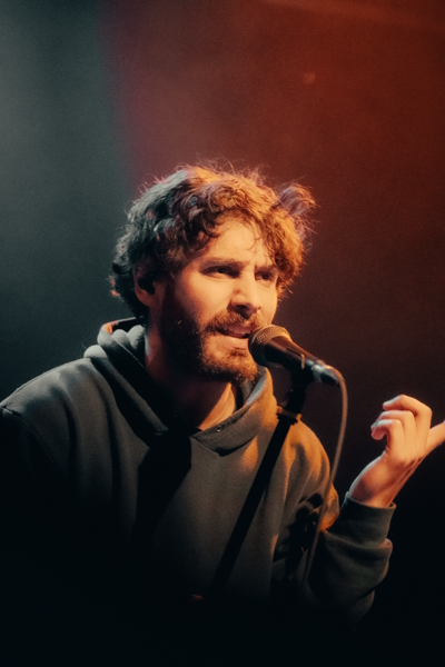 Allan Rayman rocking the Winnipeg audience at The Park Theatre.