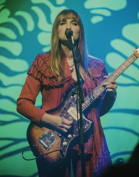 Madison Cunningham and her band performing at Webster Hall in in New York City.