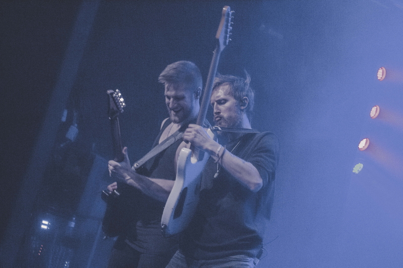 Alberta's hard rock band Royal Tusk performing at The Park Theatre.