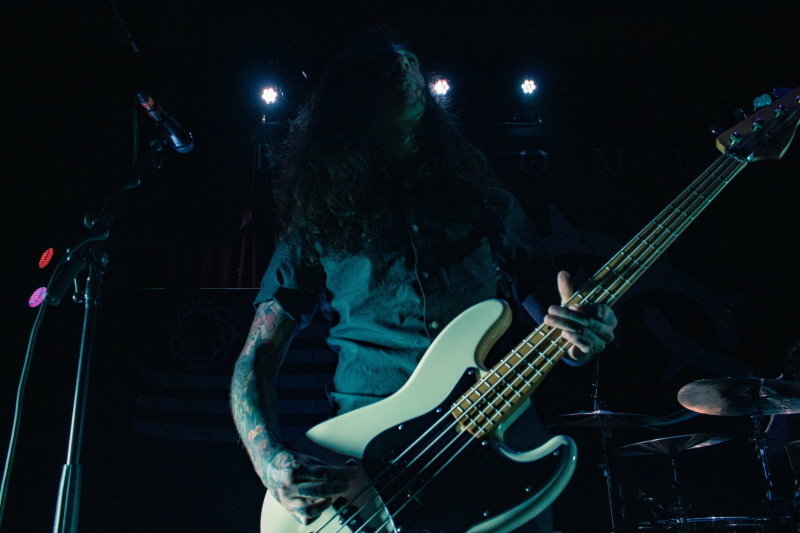 Post-hardcore/metalcore band Bad Omens performing at Winnipeg's Park Theatre.