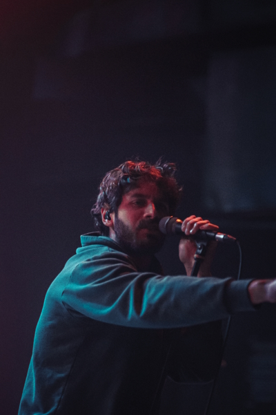 Allan Rayman rocking the Winnipeg audience at The Park Theatre.