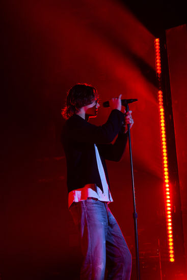 David Kushner performing at the HOB in Anaheim, CA.