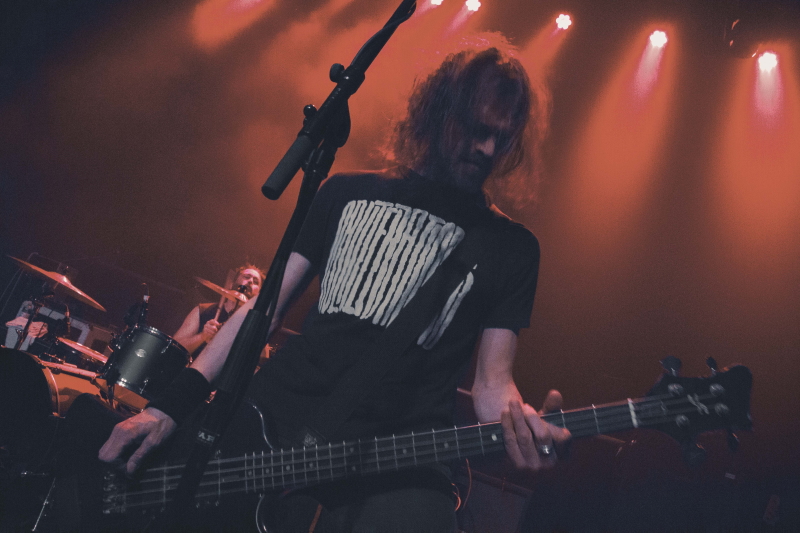 Manitoba hardcore outfit Sights & Sounds performing at The Park Theatre.