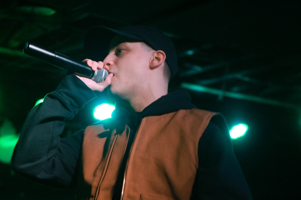 Die Cute performing in Winnipeg.