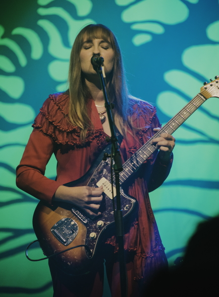 Madison Cunningham and her band performing at Webster Hall in in New York City.