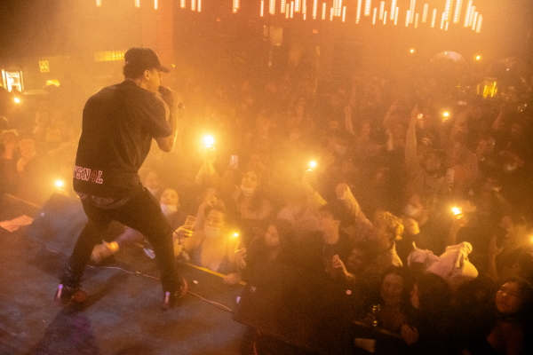 YSN Fab performing at Exchange Event Centre in Winnipeg, Manitoba.
