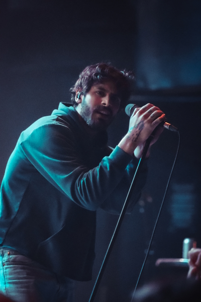 Allan Rayman rocking the Winnipeg audience at The Park Theatre.