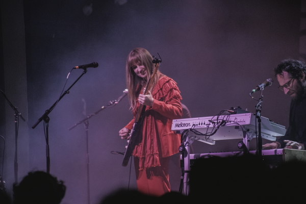 Madison Cunningham and her band performing at Webster Hall in in New York City.
