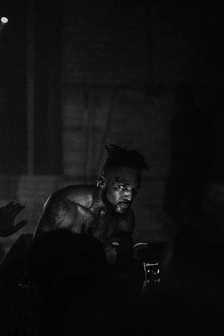 King ISO tearing apart of stage at the Exchange Event Centre.