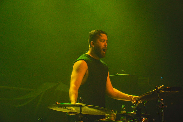 Manitoba hardcore outfit Sights & Sounds performing at The Park Theatre.
