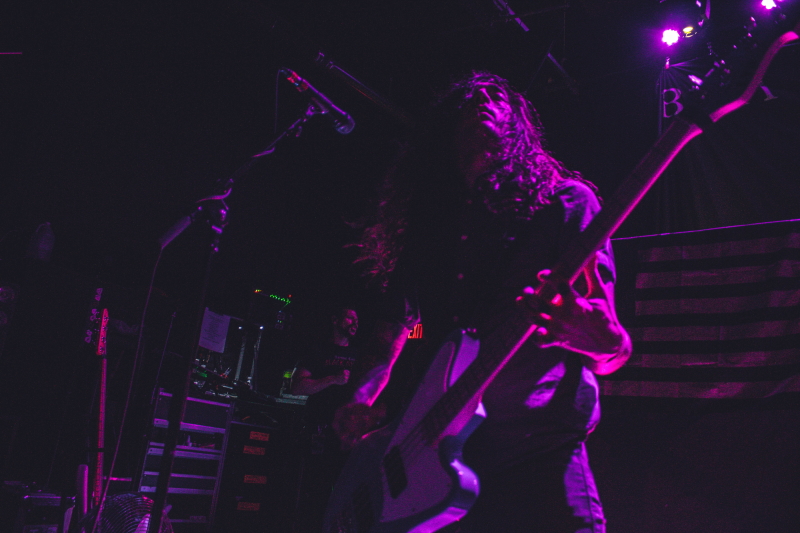 Post-hardcore/metalcore band Bad Omens performing at Winnipeg's Park Theatre.