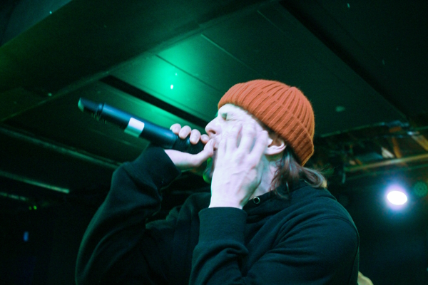 Postwar headlining a set at Winnipeg's Bulldog Event Centre.