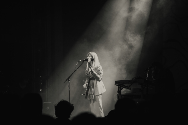 Madison Cunningham and her band performing at Webster Hall in in New York City.