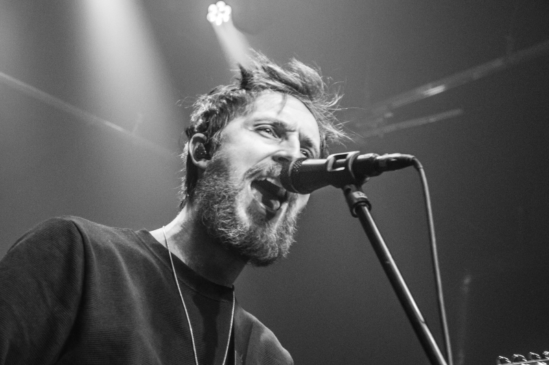 Alberta's hard rock band Royal Tusk performing at The Park Theatre.
