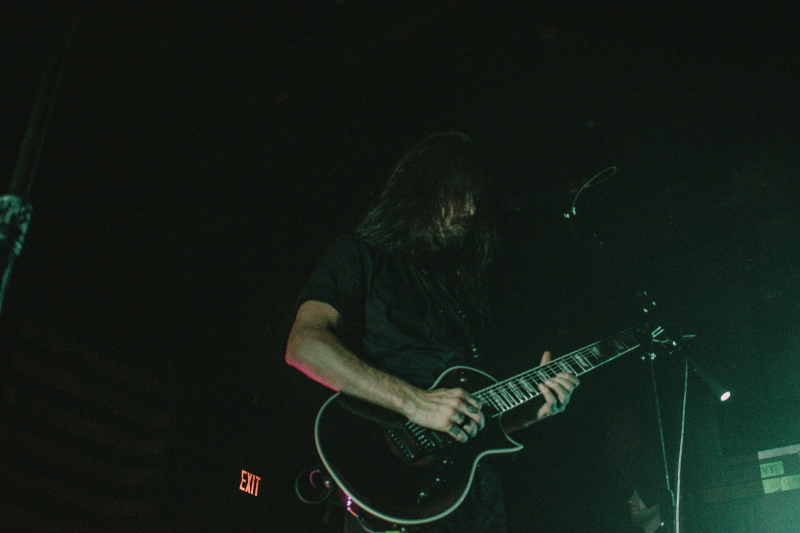 Post-hardcore/metalcore band Bad Omens performing at Winnipeg's Park Theatre.