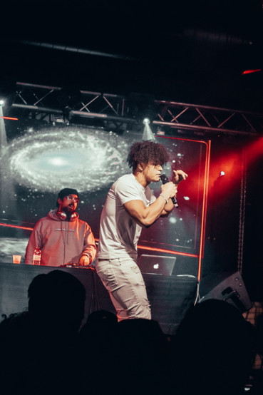 Kidd Foster performing at Exchange Event Centre in Winnipeg, Manitoba.