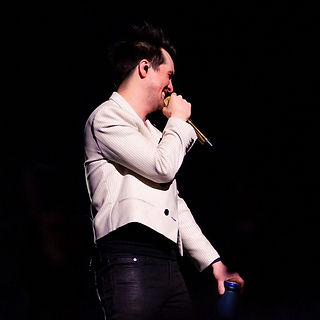 Panic! at the Disco on stage in London in part of their farewell tour.