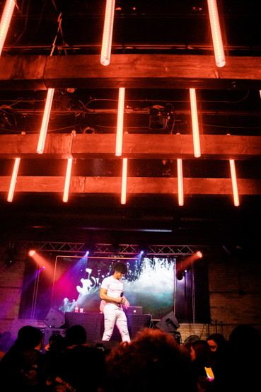 Kidd Foster performing at Exchange Event Centre in Winnipeg, Manitoba.