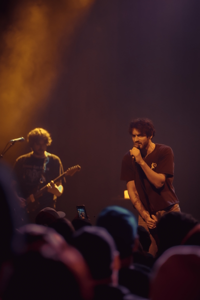 Allan Rayman rocking the Winnipeg audience at The Park Theatre.