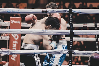 Influencers, creators, and youtubers boxing for charity at Yuengling Center in Florida as part of the Creator Clash event.