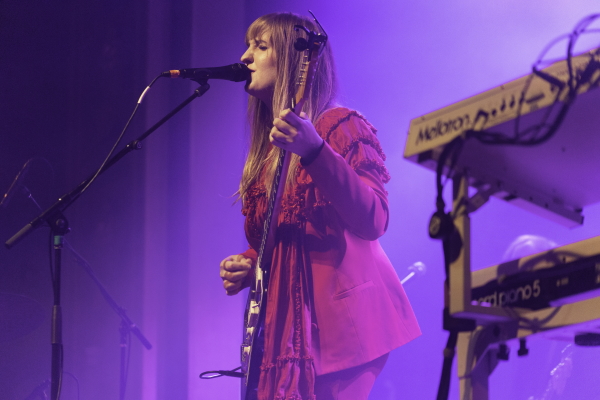 Madison Cunningham and her band performing at Webster Hall in in New York City.