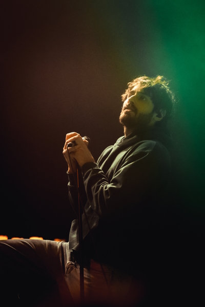 Allan Rayman rocking the Winnipeg audience at The Park Theatre.