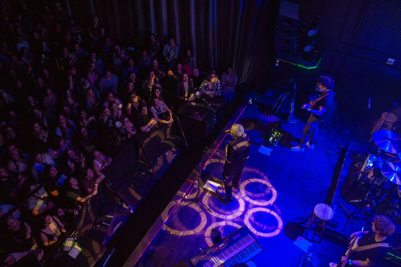 Maddie Zahm performing in San Diego on March 15, 2024 at The Music Box.