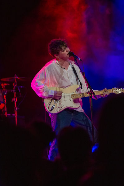 The Academic performing at the Bowery Ballroom in NYC.