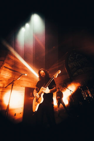 Wage War slaying the stage of The Sanctuary in Fargo, ND.