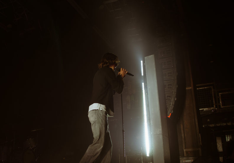 David Kushner performing at the HOB in Anaheim, CA.