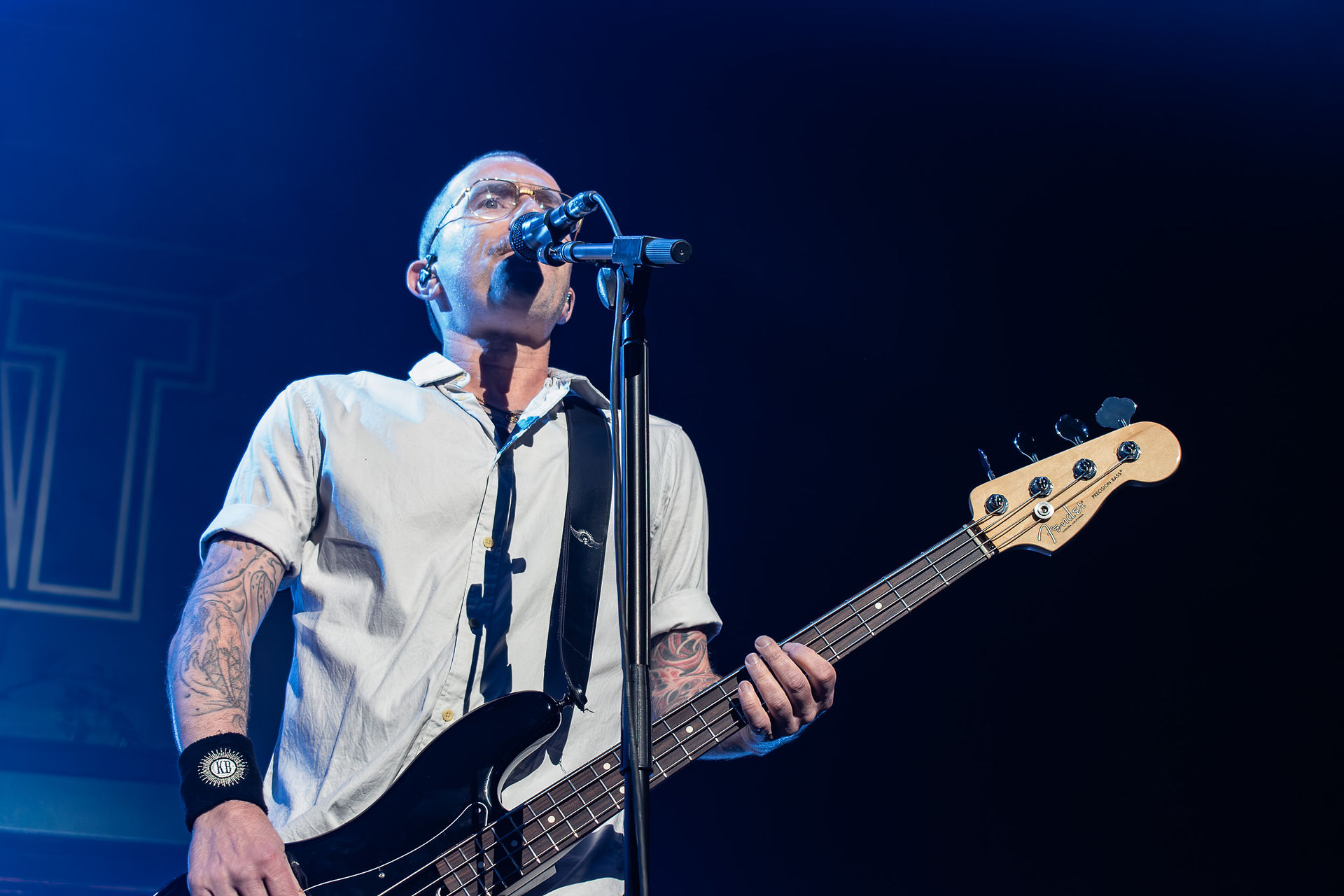 Volbeat performing in Winnipeg on June 13, 2025.