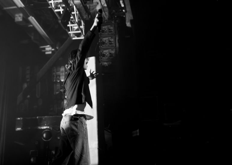 David Kushner performing at the HOB in Anaheim, CA.