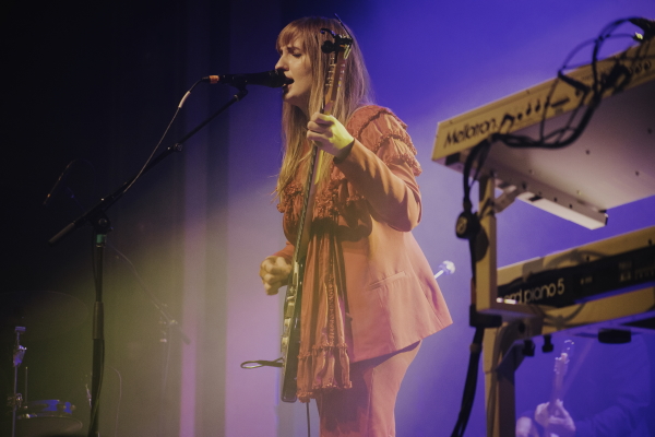 Madison Cunningham and her band performing at Webster Hall in in New York City.