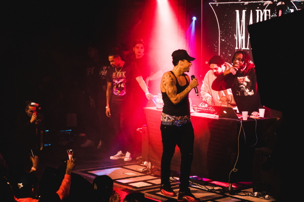 YSN Fab performing at Exchange Event Centre in Winnipeg, Manitoba.