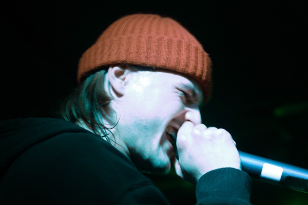 Postwar headlining a set at Winnipeg's Bulldog Event Centre.