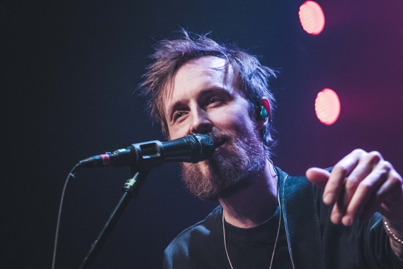Alberta's hard rock band Royal Tusk performing at The Park Theatre.