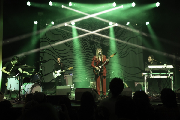 Madison Cunningham and her band performing at Webster Hall in in New York City.
