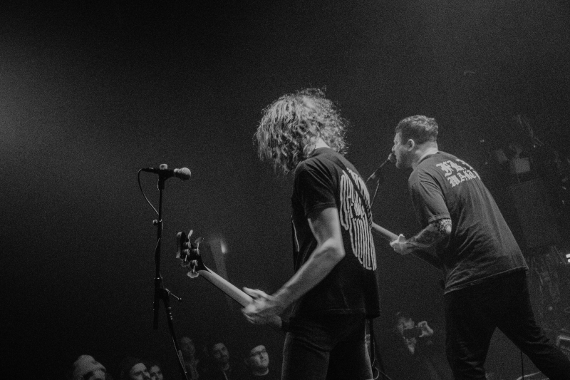 Manitoba hardcore outfit Sights & Sounds performing at The Park Theatre.