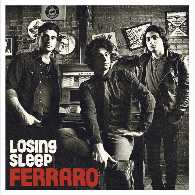 Album artwork for Ferraro's debut album Losing Sleep.