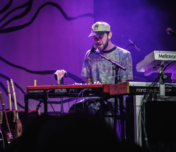 Bendigo Fletcher performing at NYC's Webster Hall.