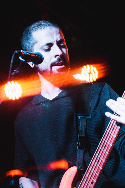 Post-hardcore band VRSTY making their presence known to the Fargo crowd at the TAK Music Venue.