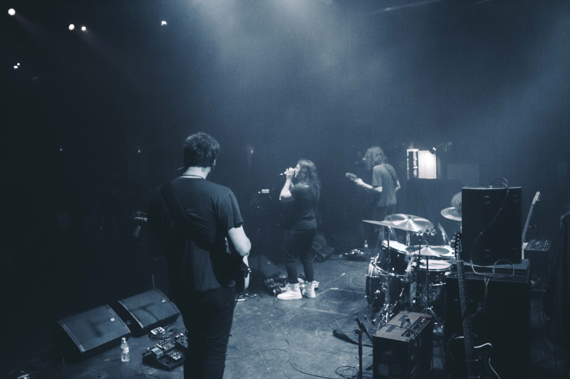 Toronto rockers BRKN Love performing at The Park Theatre.