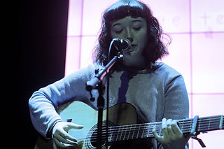 UK bedroom pop artist Mage Tears performing in Winnipeg.